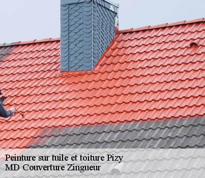 Peinture sur tuile et toiture  pizy-1174 MD Couverture Zingueur