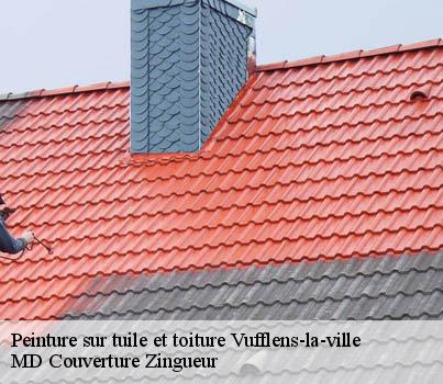 Peinture sur tuile et toiture  vufflens-la-ville-1302 MD Couverture Zingueur