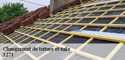 Changement de toiture et tuile  givrins-1271 MD Couverture Zingueur