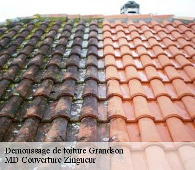 Demoussage de toiture  grandson-1422 MD Couverture Zingueur