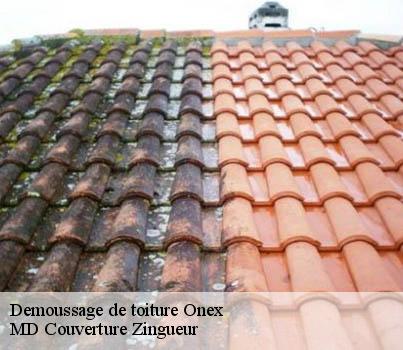 Demoussage de toiture  onex-1213 MD Couverture Zingueur