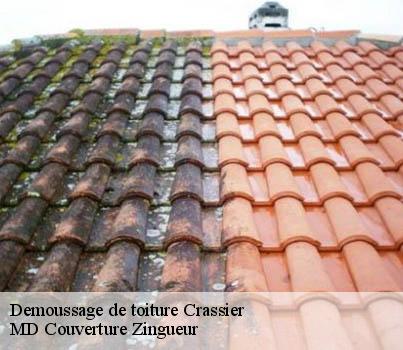 Demoussage de toiture  crassier-1263 MD Couverture Zingueur