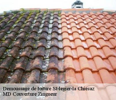 Demoussage de toiture  st-legier-la-chiesaz-1806 MD Couverture Zingueur