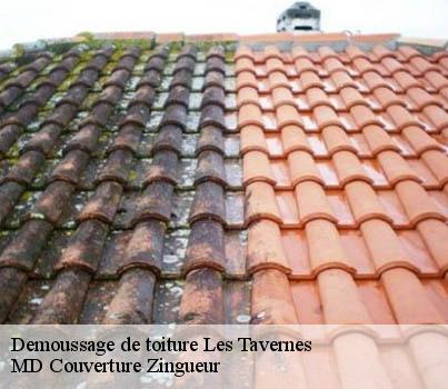 Demoussage de toiture  les-tavernes-1607 MD Couverture Zingueur
