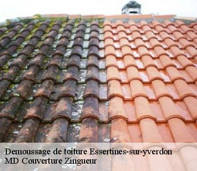 Demoussage de toiture  essertines-sur-yverdon-1417 MD Couverture Zingueur