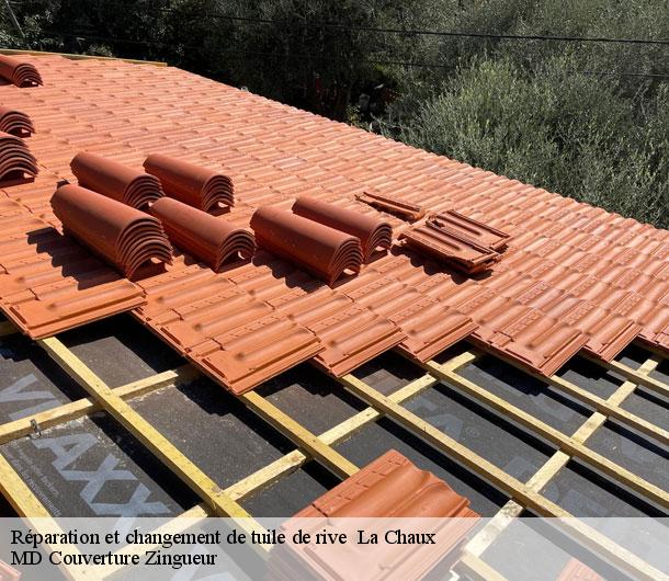 Réparation et changement de tuile de rive   la-chaux-1308 MD Couverture Zingueur