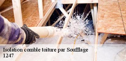 Isolation comble toiture par Soufflage  anieres-1247 MD Couverture Zingueur