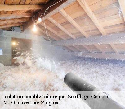 Isolation comble toiture par Soufflage  coinsins-1267 MD Couverture Zingueur