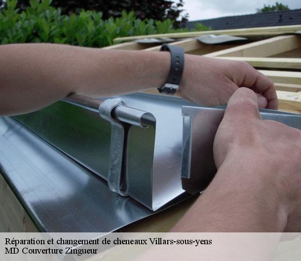 Réparation et changement de cheneaux  villars-sous-yens-1168 MD Couverture Zingueur