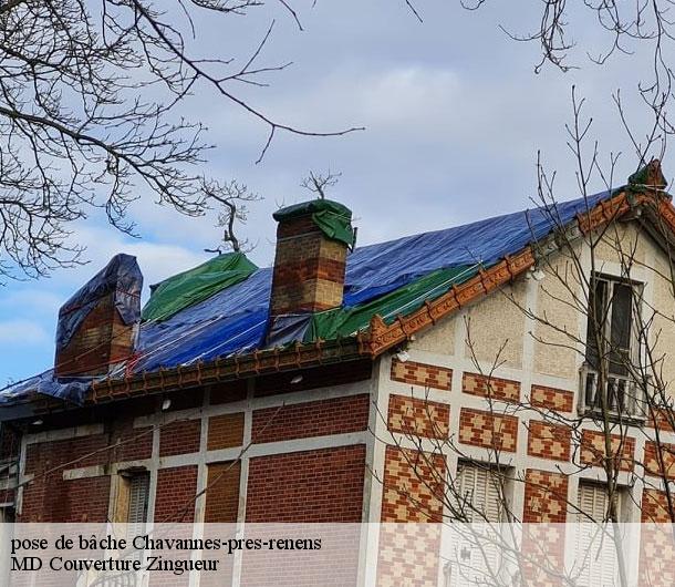 pose de bâche  chavannes-pres-renens-1022 MD Couverture Zingueur