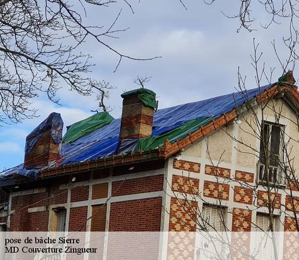 pose de bâche  sierre-3960 MD Couverture Zingueur