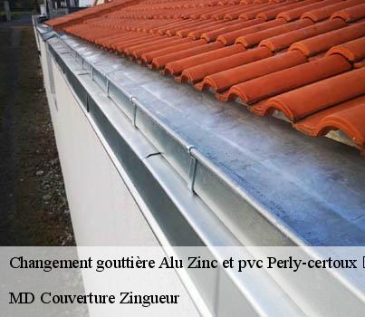 Changement gouttière Alu Zinc et pvc  perly-certoux-1258 MD Couverture Zingueur